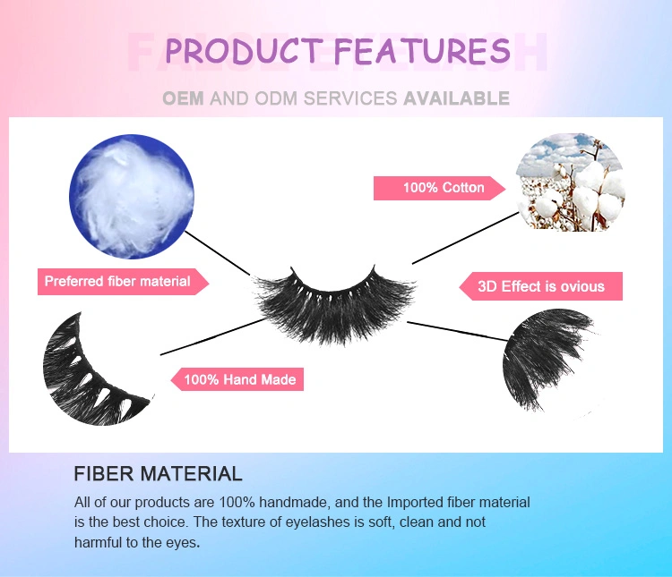 Support Customization Wholesale Mink Wispy Lashes Full Strip Small Natural 3D Mink Lashes