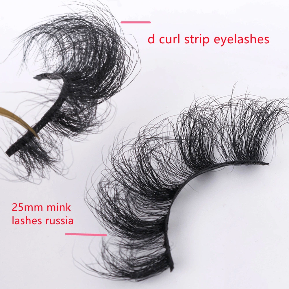 Support Customization Wholesale Mink Wispy Lashes Full Strip Small Natural 3D Mink Lashes