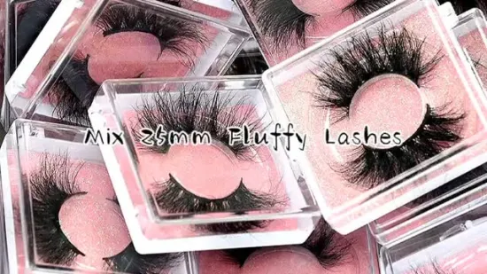 Glam Lashes Collection Vollstreifen-Nerzwimpern Remi Lashes Real Lash Factory