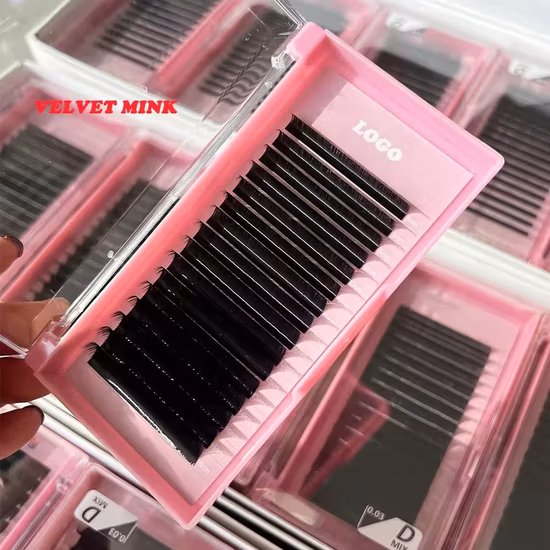 Schnelles Fächern, 0,03 0,05 0,07 mm, Mega-Volumen, einfache Fächer-Wimpernverlängerungen, Eigenmarken, beste Qualität, schwarze Auto-Fächer-Wimpernwimpern